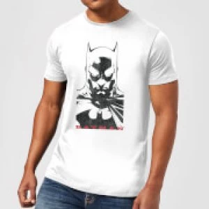 DC Comics Batman Solid Stare T-Shirt - White - 5XL
