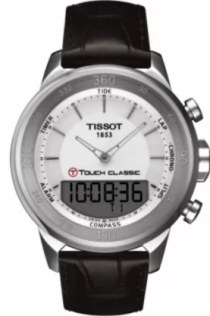 Mens Tissot T-Touch Classic Alarm Chronograph Watch T0834201601100
