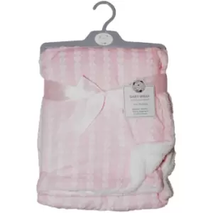 Unisex Baby Wrap Blanket (One Size) (Pink) - Pink - Snuggle Baby