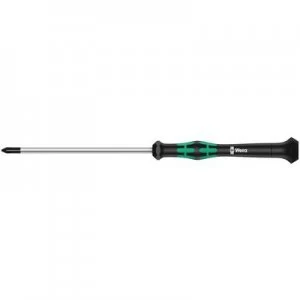 Electrical & precision engineering Pillips screwdriver Wera 2050 05118024001 PH 1 Blade length 80 mm