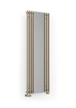 Terma Rolo Mirror Vertical Designer Radiator, Quartz Mocha (W)590mm (H)1800mm