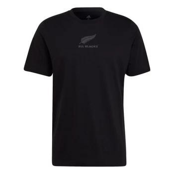 adidas All Blacks Lifestyle T Shirt Mens - Black
