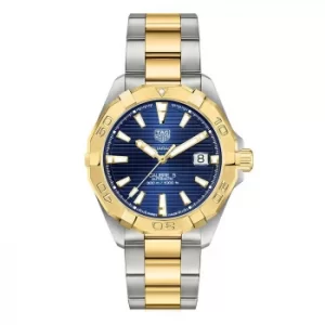 TAG Heuer Aquaracer Mens Two Tone Bracelet Watch
