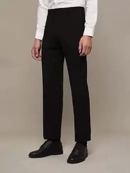 Burton Menswear London Burton Slim Fit Smart Trousers, Black, Size 36R, Men