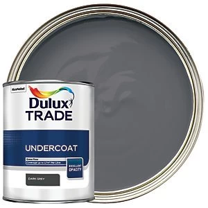 Dulux Trade Undercoat Paint - Dark Grey 1L