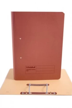 Guildhall Transfer File 275g Red - 25 Pack