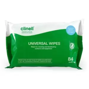 Click Medical Clinell Universal Wipes, Pack of 84