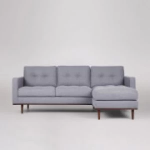 Swoon Berlin Smart Wool Corner Sofa - Right Hand Side - Corner Sofa - Anthracite