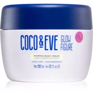Coco & Eve Glow Figure Whipped Body Cream Nourishing Body Cream Aroma Lychee & Dragon Fruit 212 ml