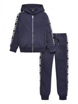 Diesel Boys Tape Logo Tracksuit - Navy, Size Age: 8 Years