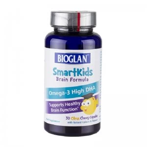 Bioglan SmartKids Brain Formula 30 Citrus Chewy Capsules