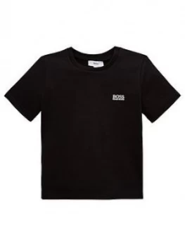 Hugo Boss Classic Short Sleeve T-Shirt Black Size 8 Years Boys