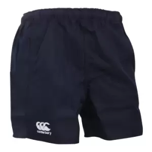 Canterbury Mens Advantage Elasticated Sports Shorts (S) (Navy)