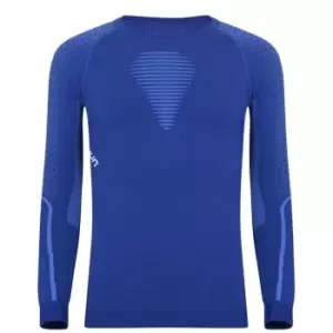 UYN Sport Visyon Man Underwear Long Sleeve Shirt - Blue