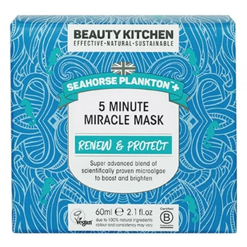 Beauty Kitchen Seahorse Plankton + 5 Minute Miracle Mask 60ml