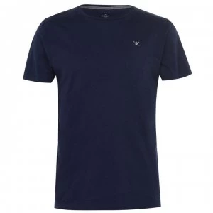 Hackett Hackett Short Sleeve Logo T-Shirt - Navy/Grey5CY