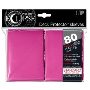 Ultra Pro Eclipse PRO Matte Pink Standard 80 Sleeves case of 6