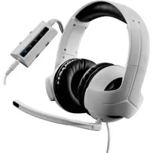 Thrustmaster Y-300CPX Gaming Over-ear headset Corded (1075100) Stereo White, Black Volume control, Microphone mute