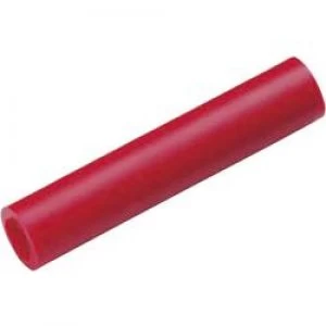 Butt joint 0.50 mm2 Insulated Red