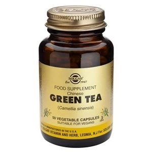 Solgar Chinese Green Tea Vegetable Capsules 50 Veg Caps