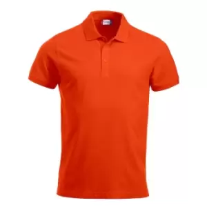 Clique Mens Classic Lincoln Polo Shirt (XXL) (Blood Orange)