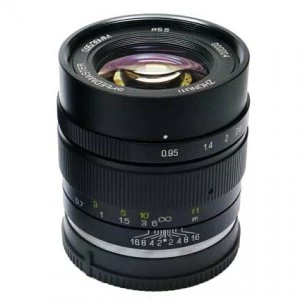 Mitakon Speedmaster 35mm f0.95 ver II Lens for Canon EF M Mount Black