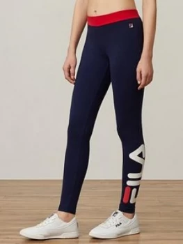 Fila Imelda Legging - Navy, Size XS, Women