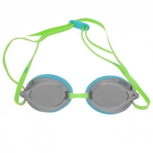 Zoggs Racespex Swimming Goggles - Blue/Lime