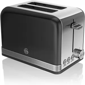 Swan ST19010GRN 2 Slice Retro Toaster