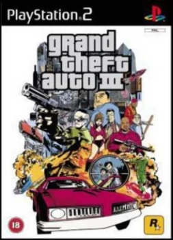Grand Theft Auto GTA 3 PS2 Game