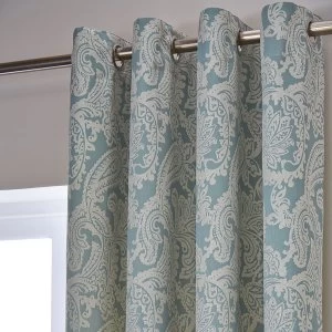 Catherine Lansfield Opulent Jacquard Curtains - W167 x Drop 183cm