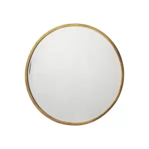 Gallery Direct Higgins Mirror / Antique Gold / Large, Round
