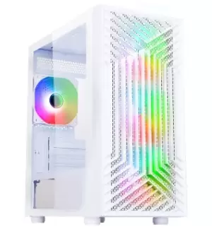 CiT Terra Mid Tower Gaming Case - White