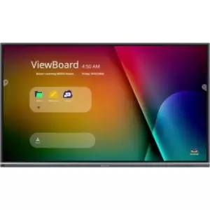 Viewsonic IFP6550-5F interactive whiteboard 165.1cm (65") 3840 x 2160 pixels Touch Screen Black HDMI