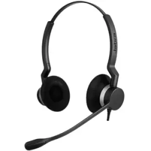 Biz 2300 QD Duo - Headset - Head-band - Office/Call center - Black - Binaural - 1.075 m