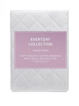 Everyday Collection Soft Touch and Extra Bounce Mattress Protector