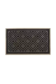 Havana Rubber Pin Doormat 45x75cm Diamond
