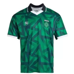 Classicos de Futebol Northern Ireland Retro Fan Shirt Mens - Green
