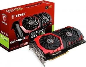 MSI Gaming X GeForce GTX1060 6GB GDDR5 Graphics Card