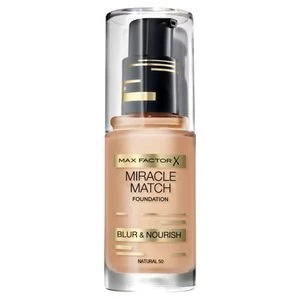 Max Factor Miracle Match Foundation Natural