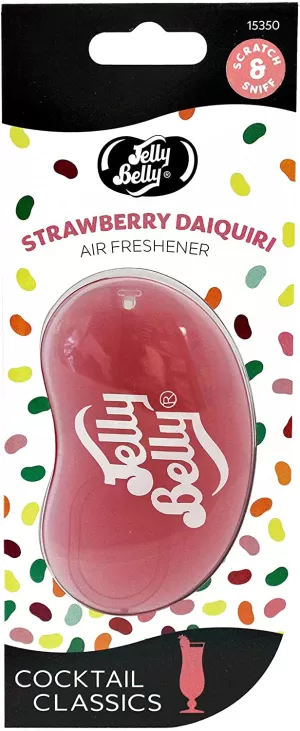 Strawberry Daiquiri (Pack Of 6) 3D Gel Jelly Belly Air Freshener