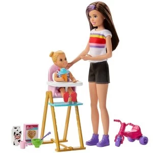 Barbie Sister Doll - Feeding Playset