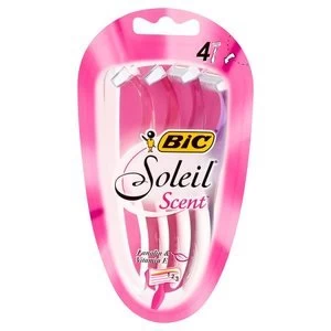 BIC Soleil Scent Disposable Razor x4