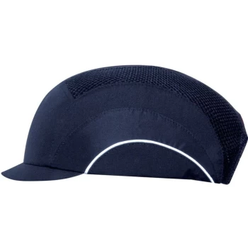Hardcap A1+, Bump Cap, Navy Blue, Micro Peak - JSP