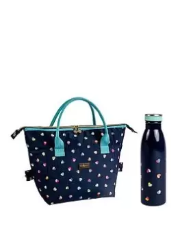 Beau & Elliot 'Mini Confetti' - Convertible `2 In 1 Insulated Lunch Bag + Stainless Steel Insulated Drinks Bottle (500Ml)