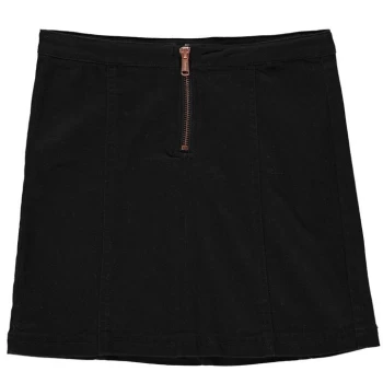 Firetrap Denim Mini Skirt Junior Girls - Black Denim
