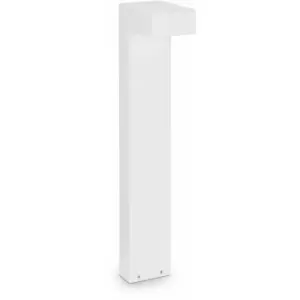 01-ideal Lux - SIRIO White Floor Lamp 2 Aluminum Bulbs
