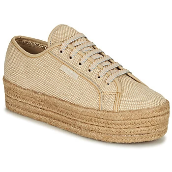 Superga 2790 JUTECOTROPEW womens Shoes Trainers in Beige,4,5,6.5,2.5
