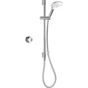Mira Mode Thermostatic Digital Mixer Shower Pumped Rear Fed in Chrome Stainless Steel