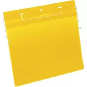Durable 175404 Wire label holder Yellow (W x H) 297mm x 210 mm A4 landscape